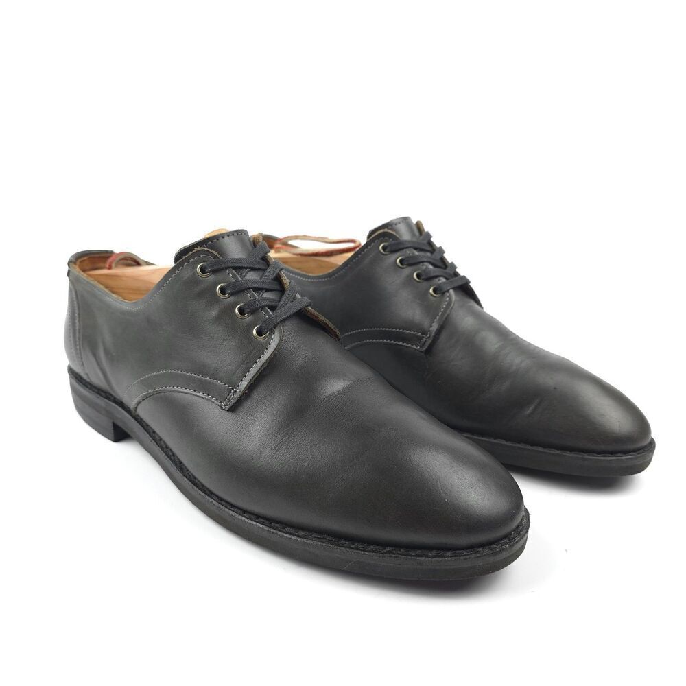 ALLEN EDMONDS Nomad Plain-toe Derby Dress Shoes Gray Old Money Quiet Luxury 9